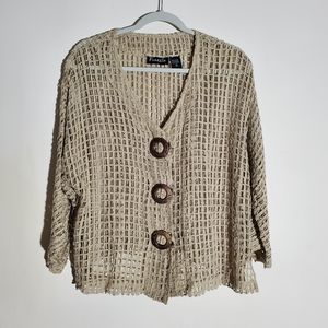 Frazzle Cardigan Top